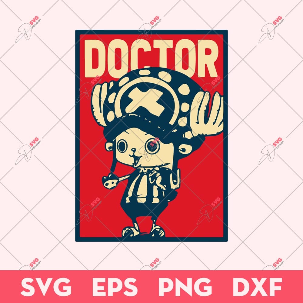 Chopper The Doctor SVG, One Piece SVG, Anime SVG 1 Chopper The Doctor SVG, One Piece SVG, Anime SVG