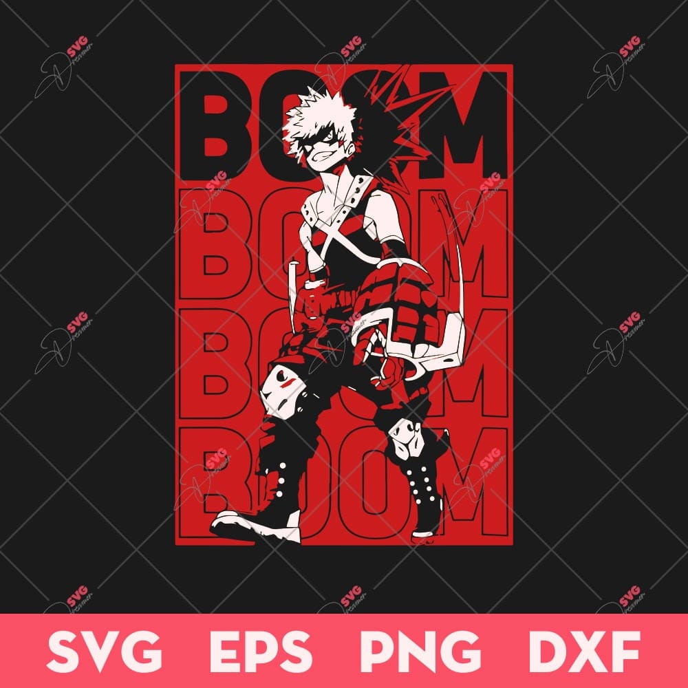 Katsuki Bakugo SVG, Kacchan SVG, My Hero Academia SVG, Anime SVG 1 Katsuki Bakugo SVG, Kacchan SVG, My Hero Academia SVG, Anime SVG