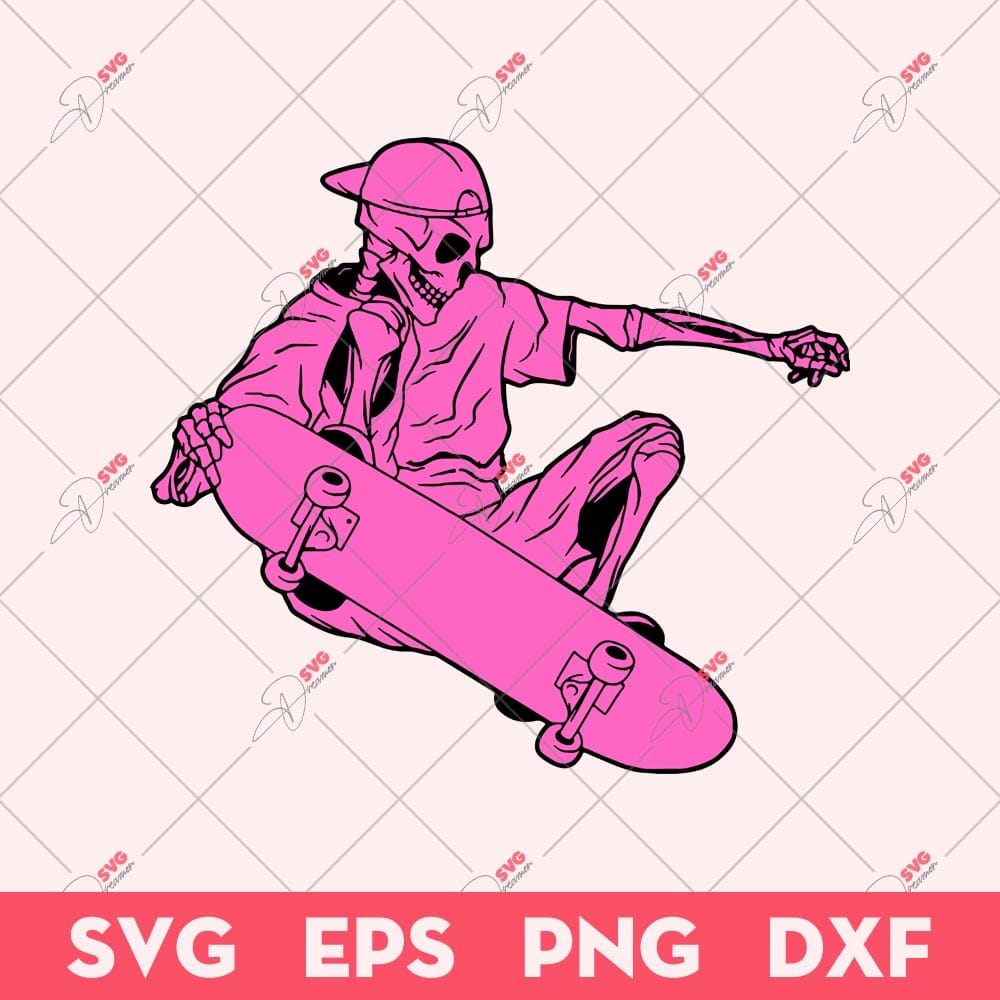 Preppy Skeleton SVG, Skull SVG, Skeleton Sticker SVG 1 Preppy Skeleton SVG, Skull SVG, Skeleton Sticker SVG