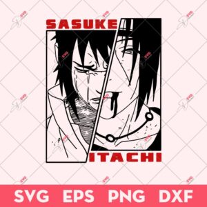 Sasuke And Itachi SVG, Naruto SVG, Anime SVG