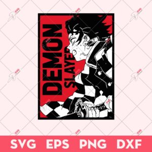 Tanjiro SVG, Demon Slayer SVG, Anime SVG