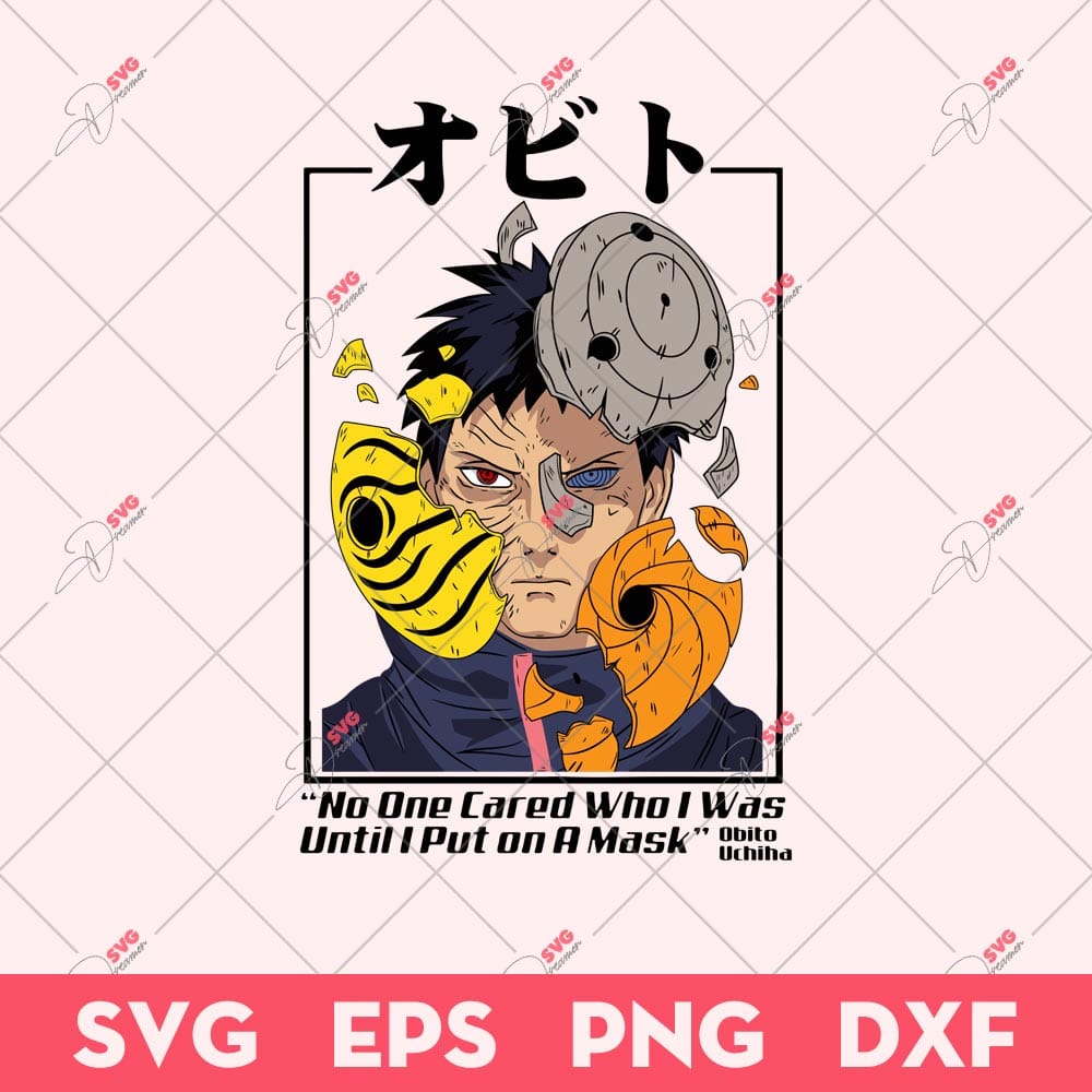 Uchiha Obito SVG, Tobi Naruto SVG, Naruto Anime SVG 1 Uchiha Obito SVG