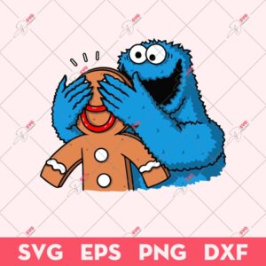 Monstrous Surprise SVG, Cookie Monster SVG, Monstrous SVG