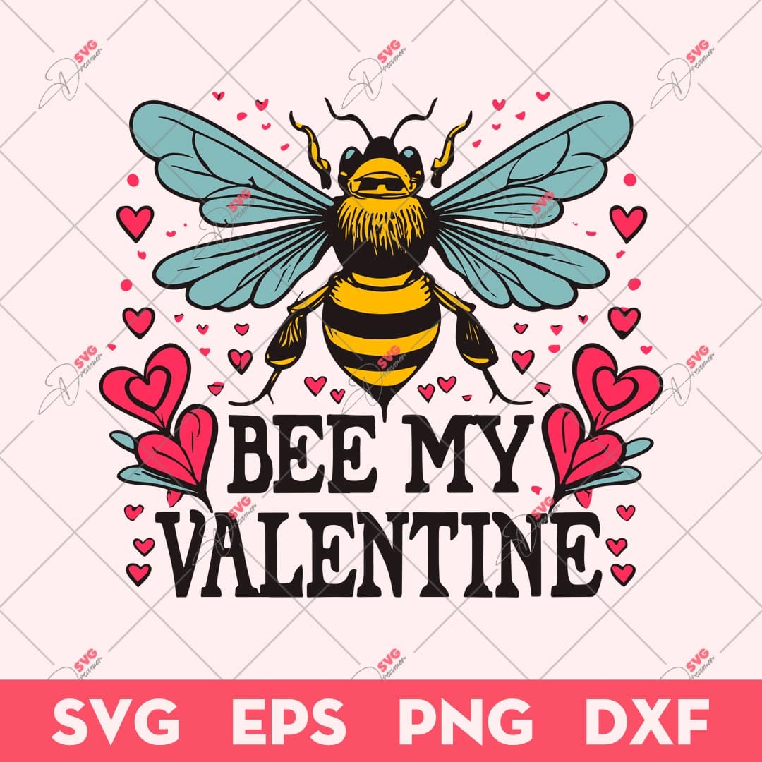 Bee Mine Valentine SVG, Valentine Day SVG, Bee Mine SVG 1 Bee Mine Valentine SVG, Valentine Day SVG, Bee Mine SVG