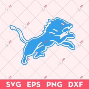 Detroit Lions Logo SVG, Detroit Lions Football Club SVG, Sport SVG