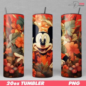 Disney Mouse 20oz Tumbler Template PNG