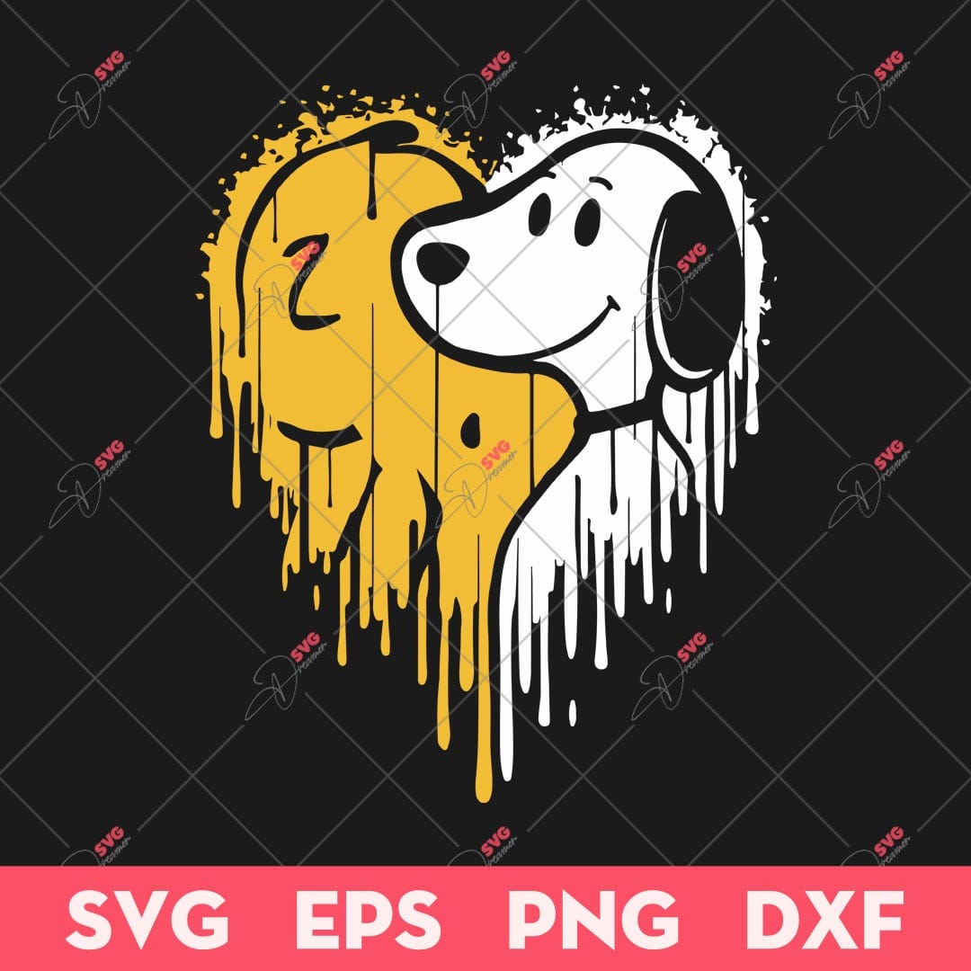 Drippy Puppy Love SVG, Drippy Puppy Valentine SVG, Valentine's Day SVG 1 Drippy Puppy Love SVG, Drippy Puppy Valentine SVG, Valentine's Day SVG