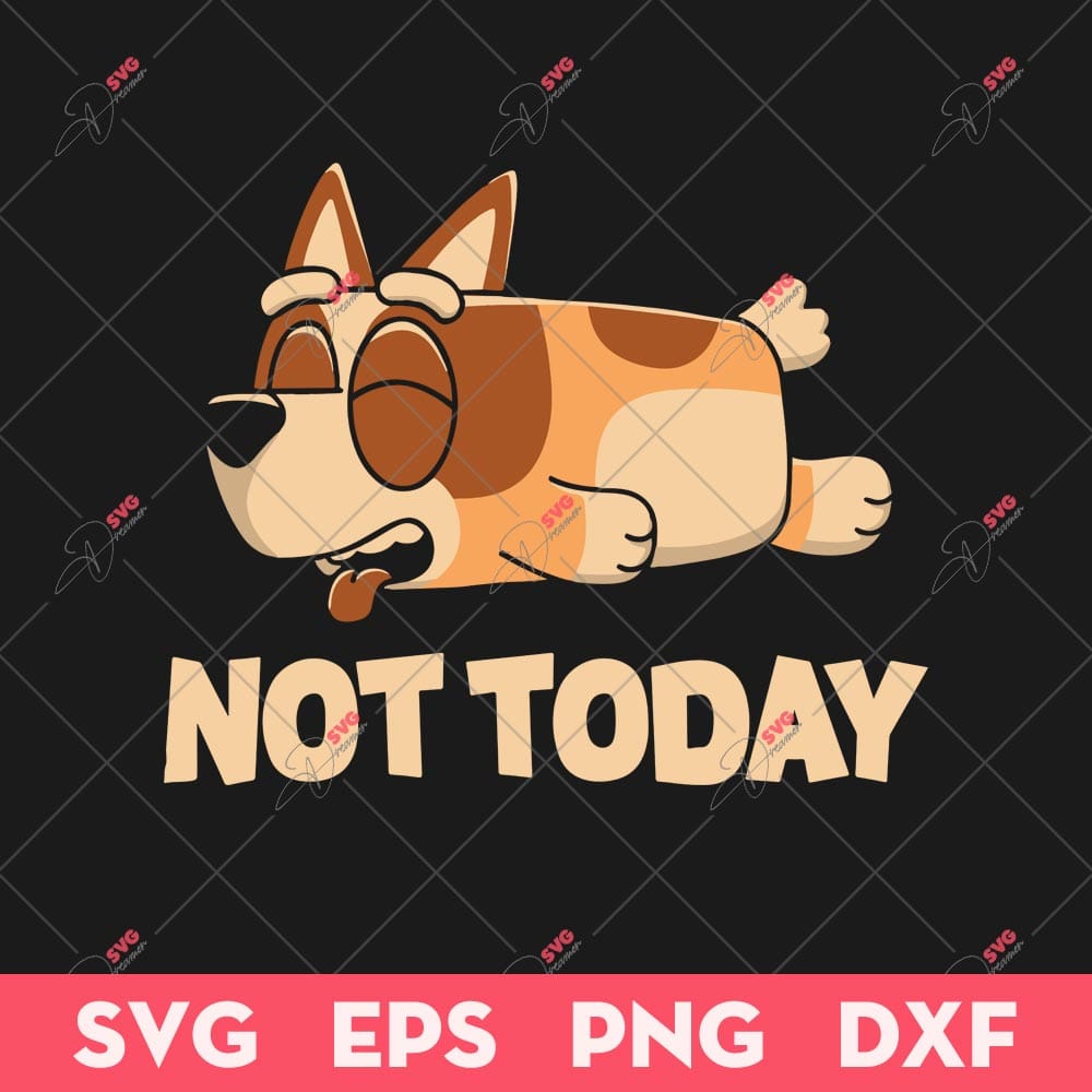 Lazy Heeler SVG, Lazy Bingo SVG, Bingo Not Today SVG 1 Lazy Heeler SVG, Lazy Bingo SVG, Bingo Not Today SVG