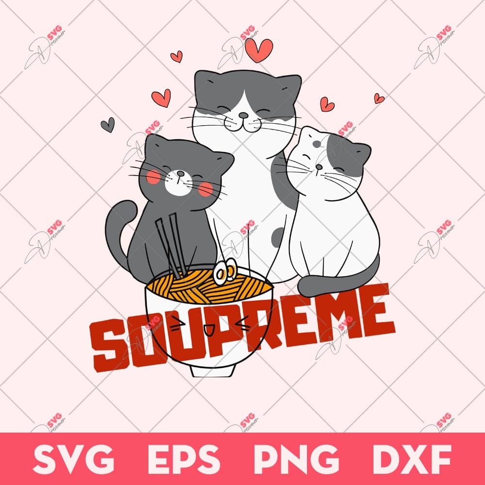 Soupreme Cats SVG, Soupreme SVG, Funny Soupreme Logo SVG 2 Soupreme Cats SVG, Soupreme SVG, Funny Soupreme Logo SVG