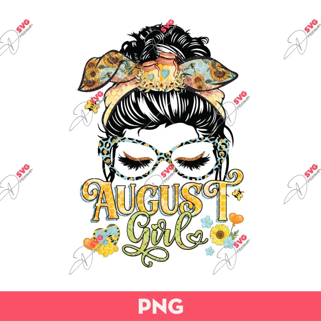 August Girl PNG, Messy Bun August Girl PNG 2 August Girl PNG, Messy Bun August Girl PNG
