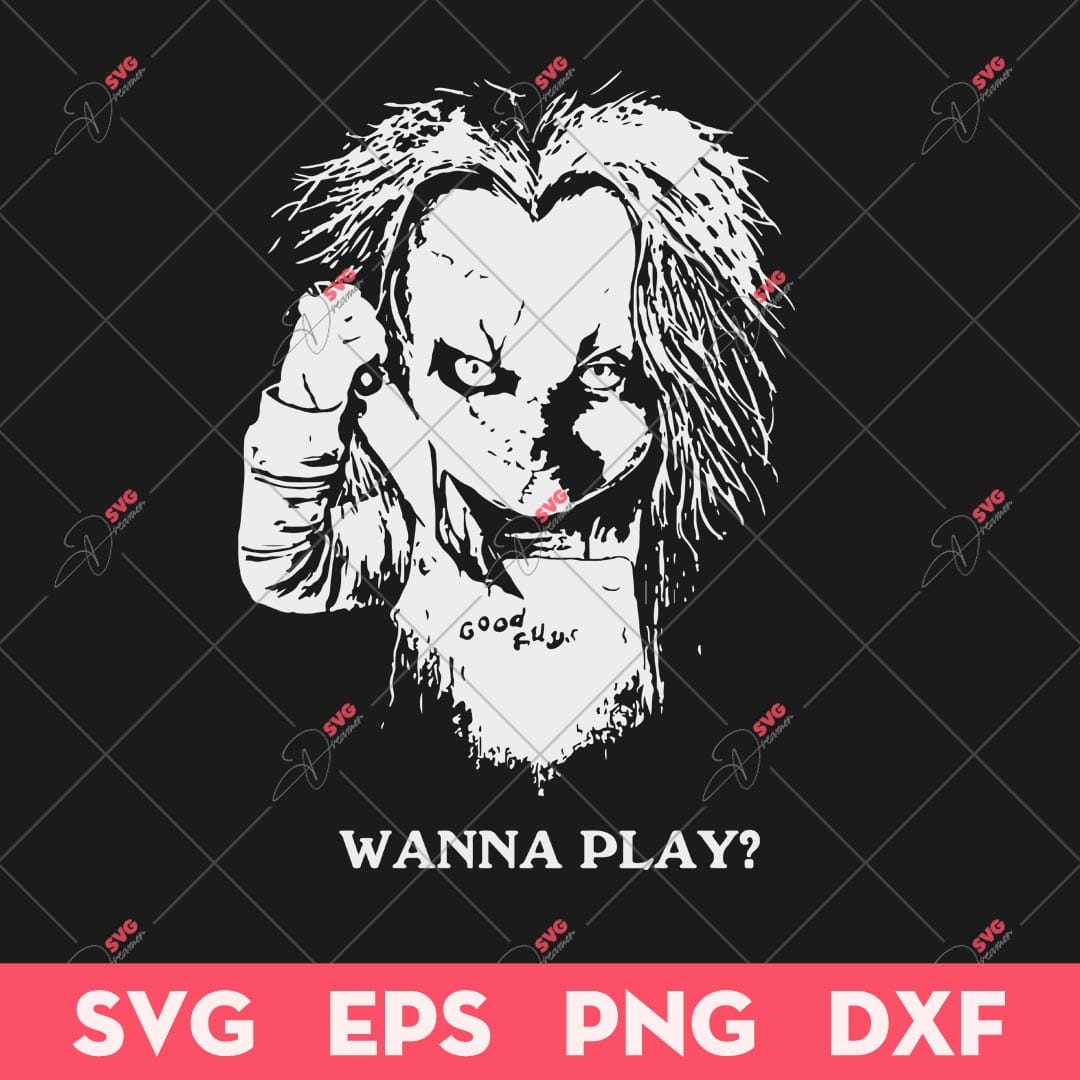 Chucky Wanna Play SVG, Horror SVG, Horror Movie Characters SVG 1 Chucky Wanna Play SVG, Horror SVG, Horror Movie Characters SVG
