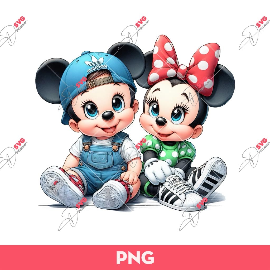 Cute Baby Mickey Minnie Adidas PNG, Disney Mickey Minnie Mouse Sport PNG 1 Cute Baby Mickey Minnie Adidas PNG, Disney Mickey Minnie Mouse Sport PNG