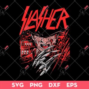 Freddy Krueger Horror SVG, Dreaming Blood SVG