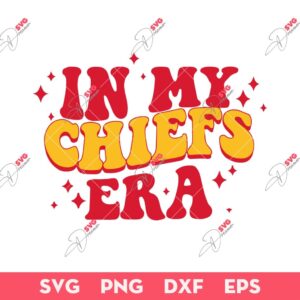 In My Chiefs Era SVG, Go Taylor's Boyfriend SVG, Kansas Swiftie Chiefs SVG