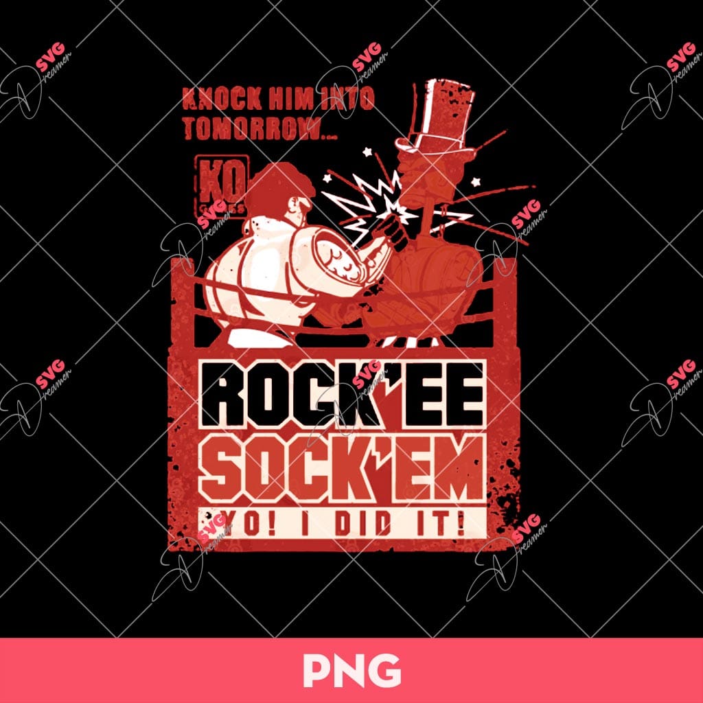 Rock'ee Sock'em PNG, Boxing Creed PNG, Apollo Creed PNG Sublimation 1 Rock'ee Sock'em PNG, Boxing Creed PNG, Apollo Creed PNG Sublimation