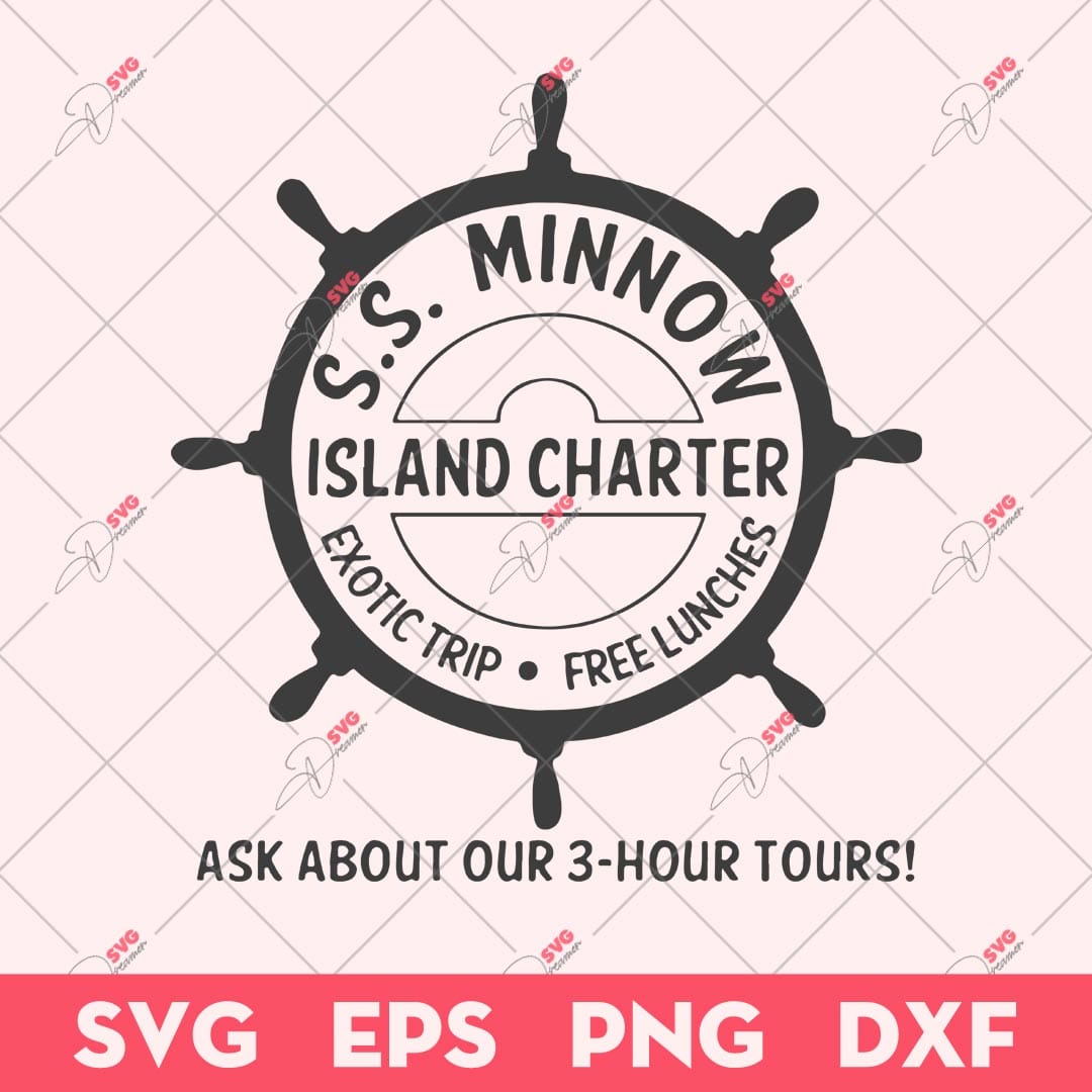 SS Minnow Tour SVG, Gilligans Island SVG, Classic TV Show SVG 2 SS Minnow Tour SVG, Gilligans Island SVG, Classic TV Show SVG