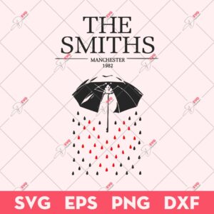 The Smiths Retro SVG, The Smiths Manchester 1982 SVG, The Smiths SVG