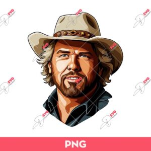 Toby Keith PNG, Toby Keith Covel Sticker PNG, RIP Toby Keith PNG