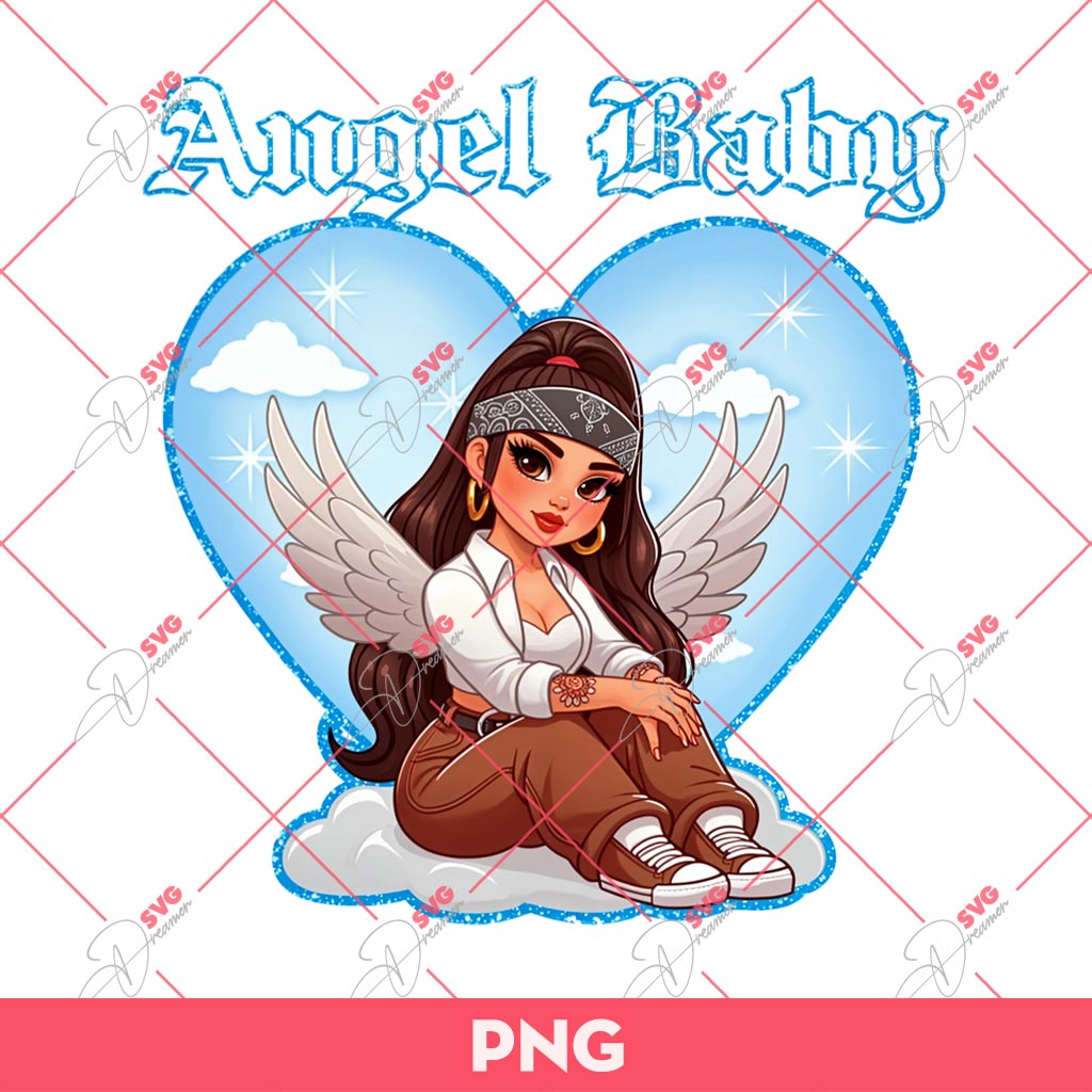 Angel Baby Chicana Chola PNG, Chicana Girl With Blue Heart Old School Backdrop PNG 1 Angel Baby Chicana Chola PNG, Chicana Girl With Blue Heart Old School Backdrop PNG