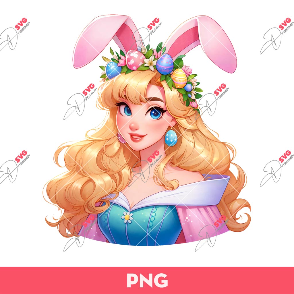 Aurora Bunny PNG, Easter Disney Aurora Princess PNG 1 Aurora Bunny PNG, Easter Disney Aurora Princess PNG
