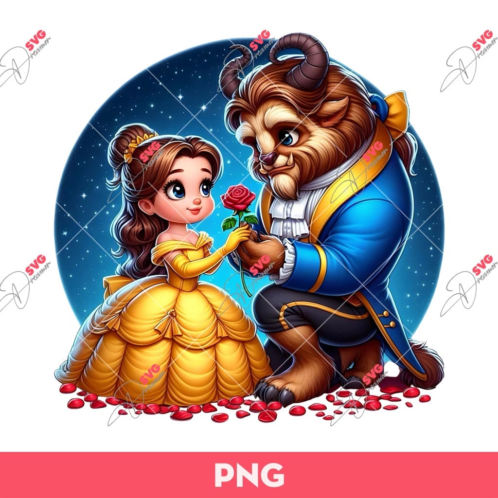 Beauty And The Beast PNG, Beauty Couple PNG 2 Beauty And The Beast PNG, Beauty Couple PNG