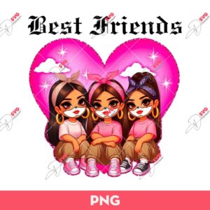 Chicano Best Friends PNG, Chicana Chola Girls PNG, Old School PNG Sublimation