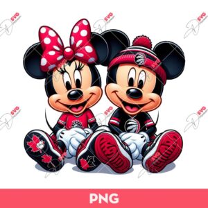 Disney Mickey And Minnie Fan Toronto Raptors Basketball PNG, Mickey Minnie Raptors PNG