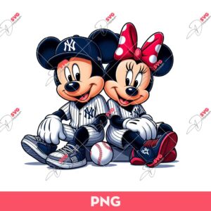 Bundle Mickey Minnie Sport Baseball Football Basketball PNG, Disney Mickey Minnie Sport Fans PNG (Over 40 Designs) 67 Disney Mickey Minnie Mouse Yankees Baseball PNG, Mickey Minnie Fan New York Yankees PNG