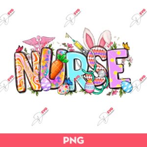 Easter Nurse PNG, Bunny Nurse Easter PNG