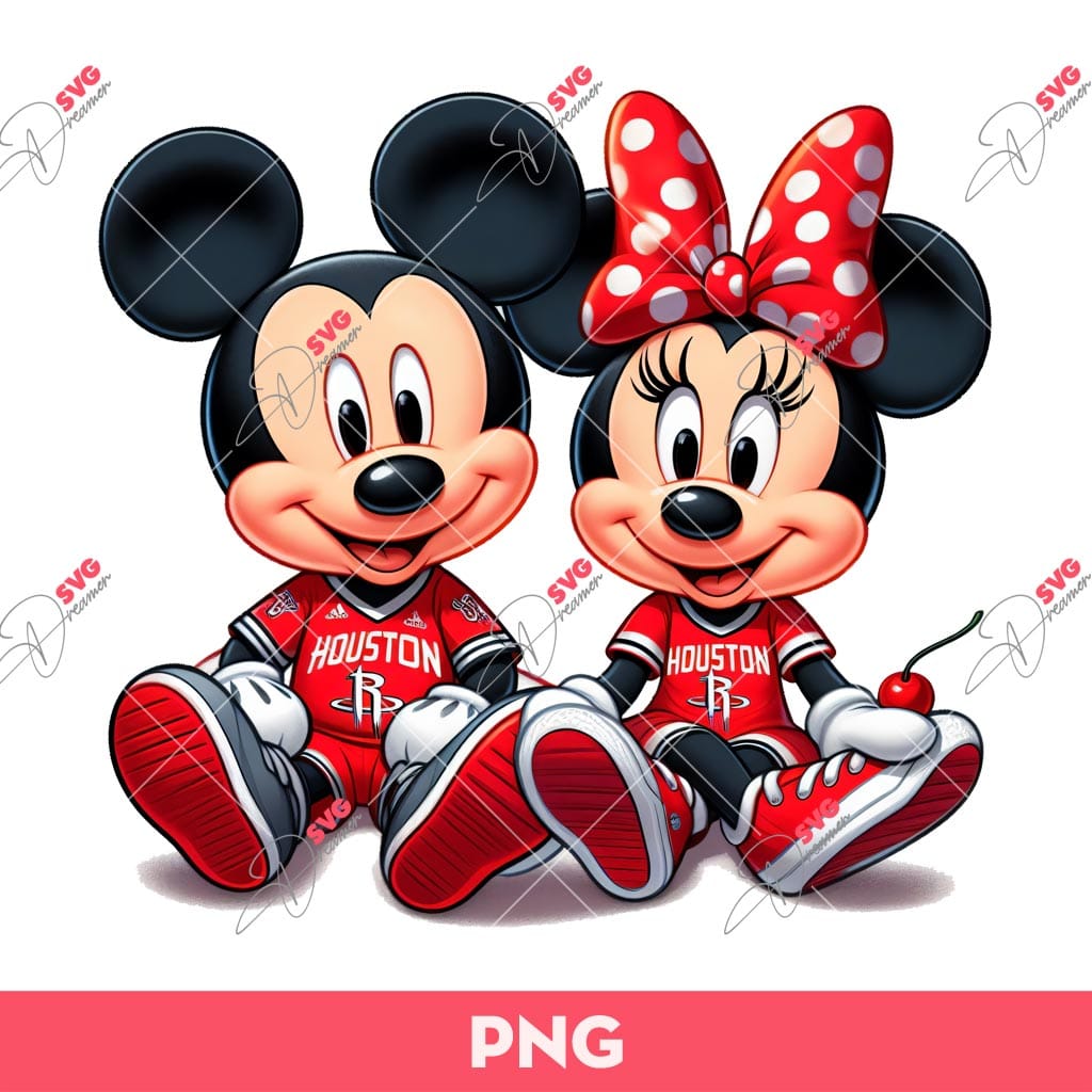 Mickey And Minnie Houston Rockets Basketball PNG, Disney Mouse Basketball PNG 1 Mickey And Minnie Houston Rockets Basketball PNG, Disney Mouse Basketball PNG