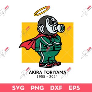 Rest In Peace Akira Toriyama SVG, Akira Toriyama SVG