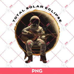 Solar Eclipse PNG, Retro Solar Eclipse April 2024 PNG, Total Solar Eclipse April 8 2024 PNG