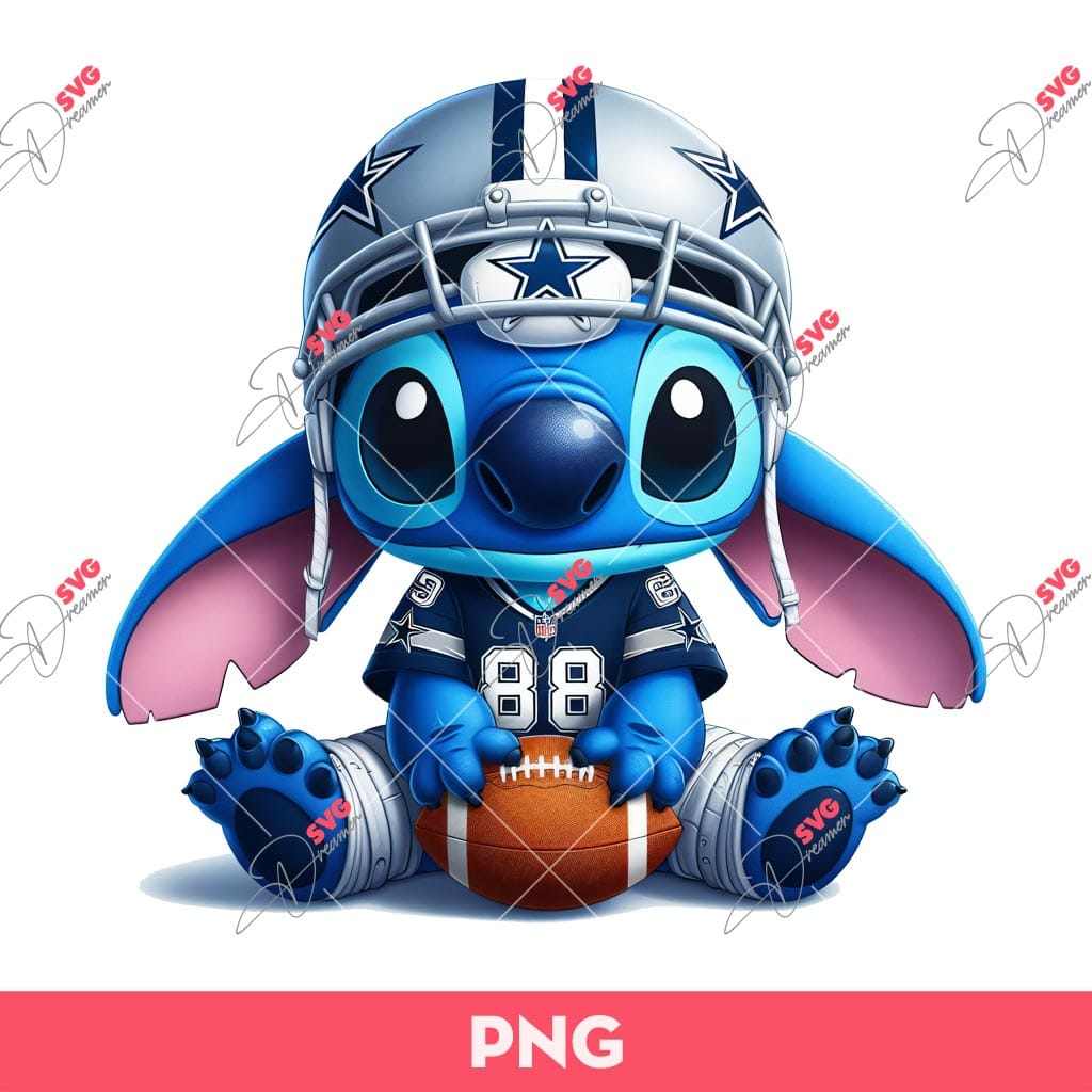 Bundle Stitch Football Teams PNG, Full 32 Teams NFL Football Stitch PNG Bundle 49 Stitch Dallas Cowboys NFL PNG, Stitch Football Sport Fan Cowboys PNG