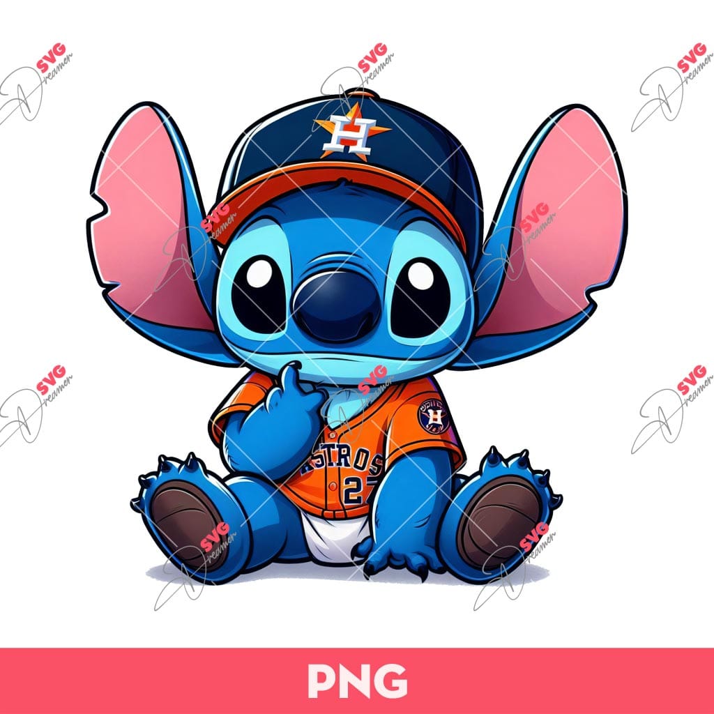 Stitch Houston Astros Baseball PNG, Disney Stitch Baseball PNG 1 Stitch Houston Astros Baseball PNG, Disney Stitch Baseball PNG