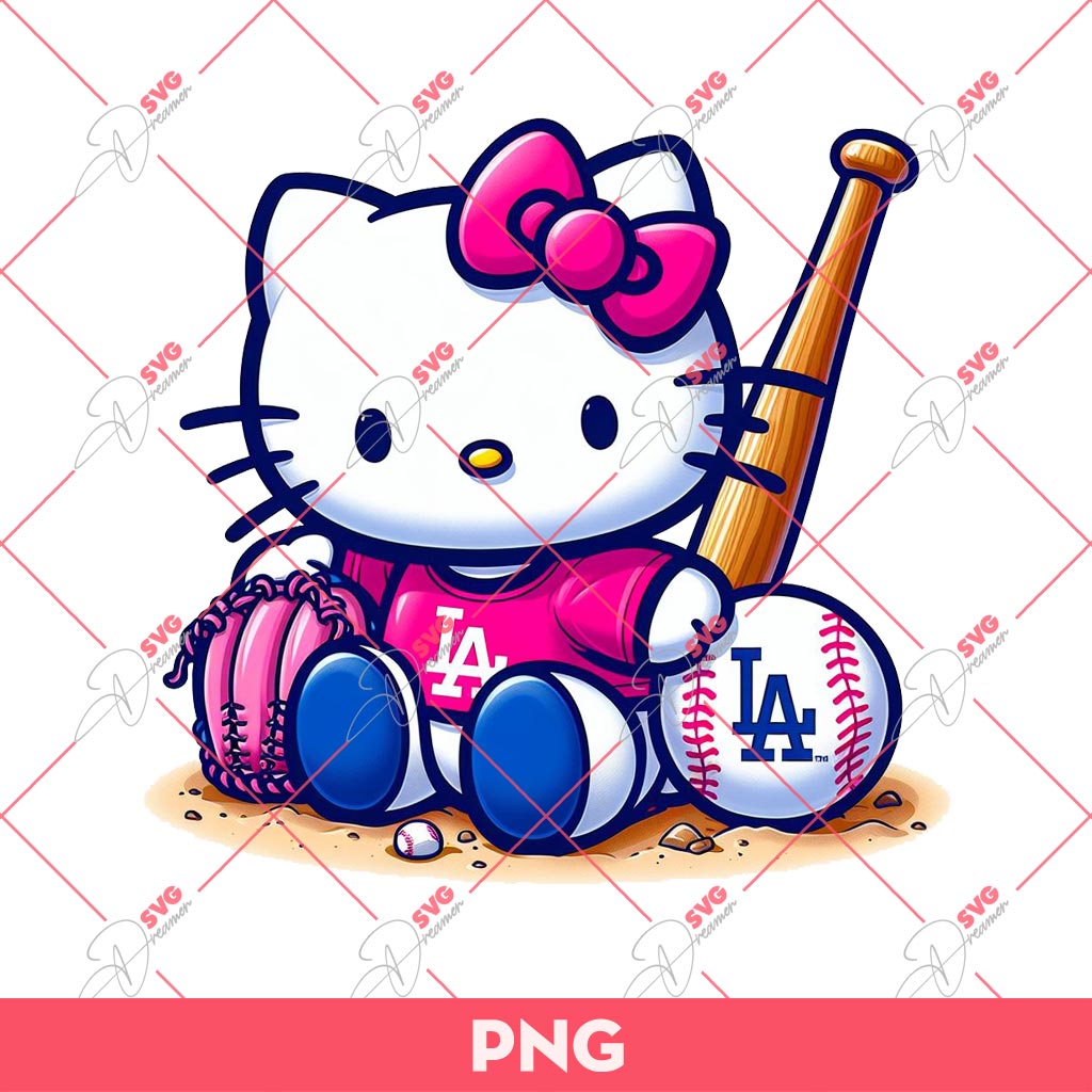 Bundle Pink Hello Kitty LA Dodgers PNG, Hello Kitty Baseball Dodgers PNG 2 Bundle Pink Hello Kitty LA Dodgers PNG, Hello Kitty Baseball Dodgers PNG