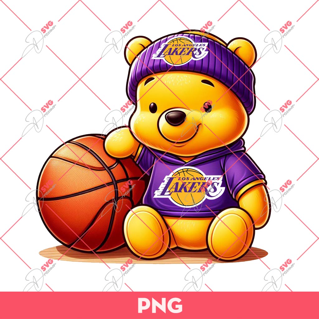 Bundle Winnie The Pooh Los Angeles Lakers Basketball PNG, Pooh Lakers PNG, Pooh Basketball PNG 4 Bundle Winnie The Pooh Los Angeles Lakers Basketball PNG, Pooh Lakers PNG, Pooh Basketball PNG