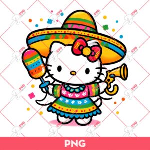 Bundle Hello Kitty Cinco De Mayo PNG, Mexican Hello Kitty Bundle PNG 9 Bundle Hello Kitty Cinco De Mayo PNG, Mexican Hello Kitty Bundle PNG