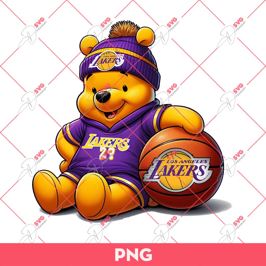 Bundle Winnie The Pooh Los Angeles Lakers Basketball PNG, Pooh Lakers PNG, Pooh Basketball PNG 5 Bundle Winnie The Pooh Los Angeles Lakers Basketball PNG, Pooh Lakers PNG, Pooh Basketball PNG