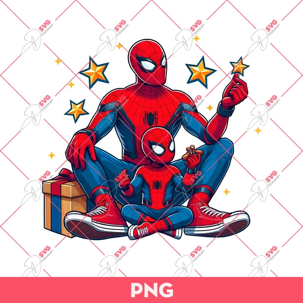 Dad And Son Spider Man PNG, Dad Superhero PNG, Fathers Day PNG 1 Dad And Son Spider Man PNG, Dad Superhero PNG, Fathers Day PNG