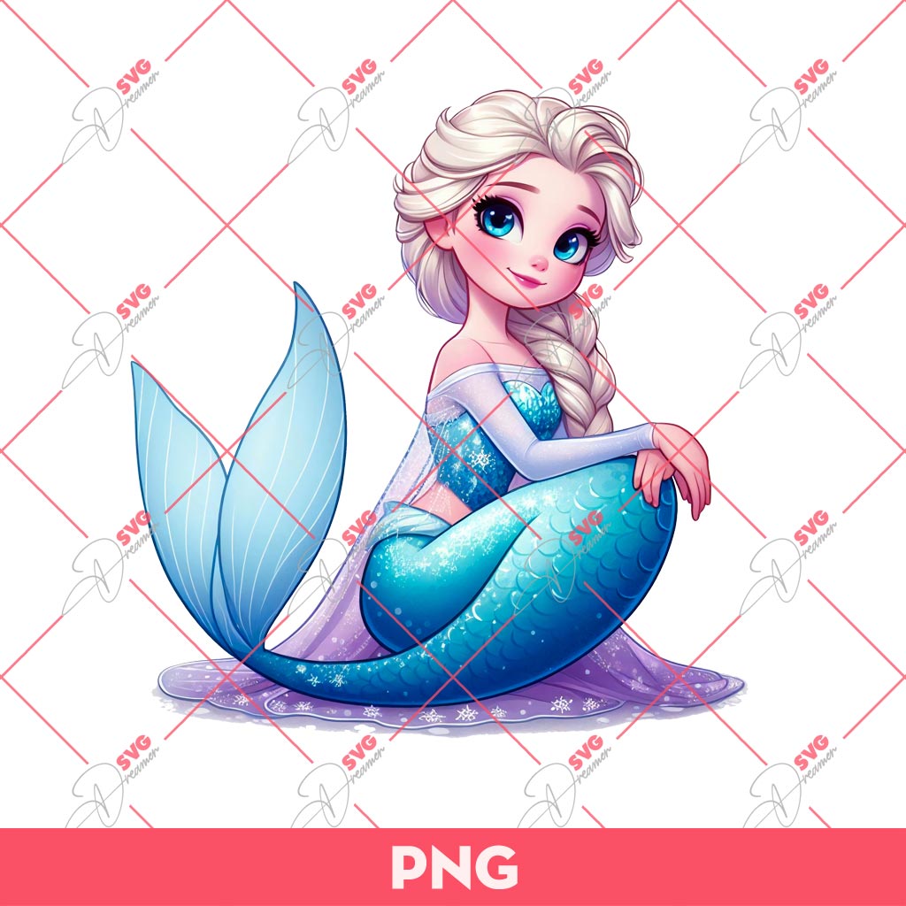 Elsa Frozen Mermaid PNG, Disney Princess Mermaid PNG 1 Elsa Frozen Mermaid PNG, Disney Princess Mermaid PNG