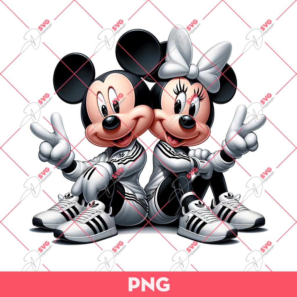 Mickey And Minnie Wearing Adidas Outfits PNG, Mickey Minnie Adidas Sport PNG 1 Mickey And Minnie Wearing Adidas Outfits PNG, Mickey Minnie Adidas Sport PNG
