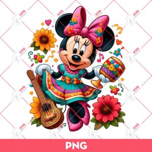Minnie Mouse Cinco De Mayo PNG, Disney Minnie Mouse PNG, Cinco De Mayo PNG