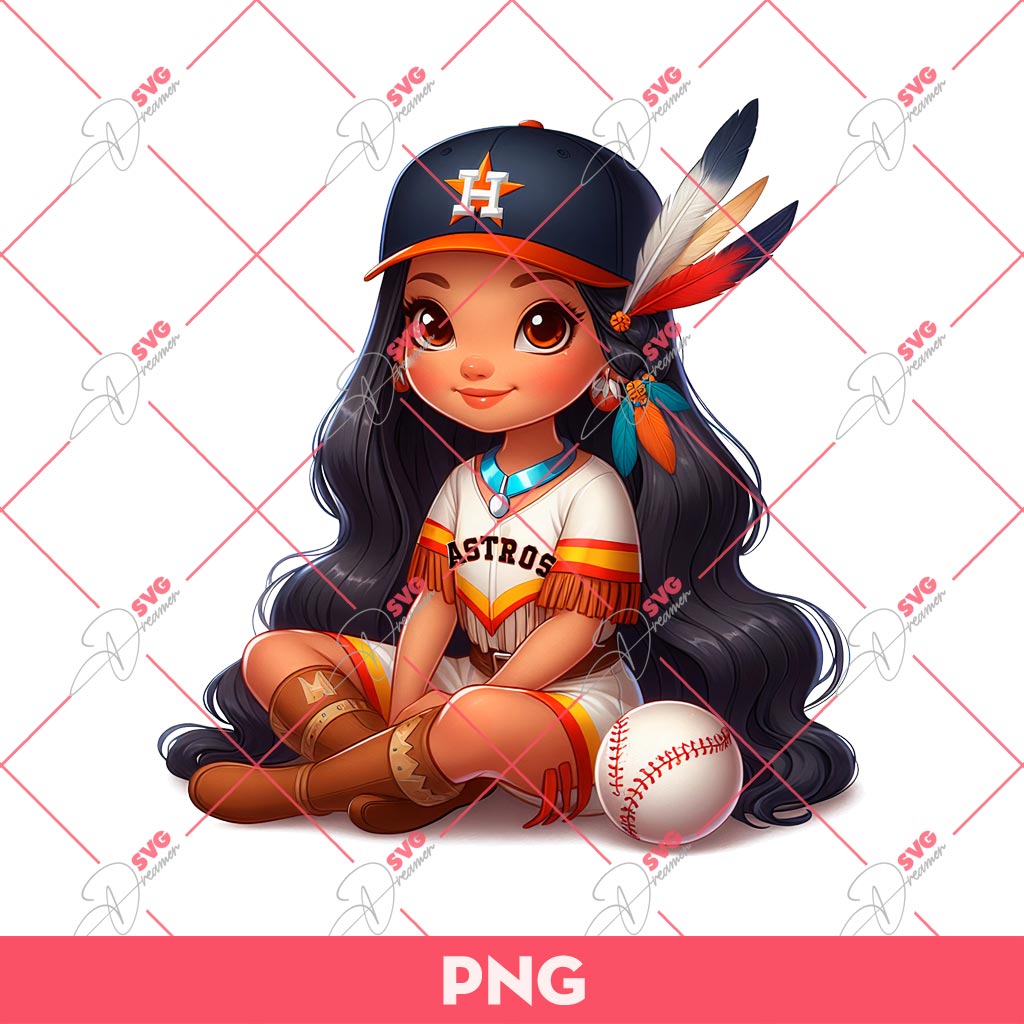 Pocahontas Princess Houston Astros PNG, Pocahontas Baseball PNG 1 Pocahontas Princess Houston Astros PNG, Pocahontas Baseball PNG