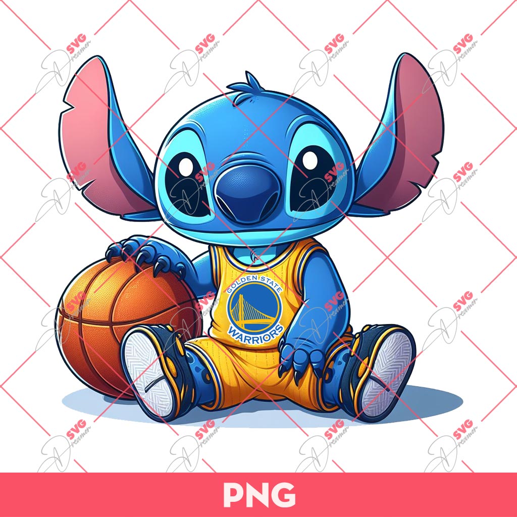 Stitch Golden State Warriors PNG, Stitch Basketball PNG, Stitch Warriors NBA PNG 1 Stitch Golden State Warriors PNG, Stitch Basketball PNG, Stitch Warriors NBA PNG