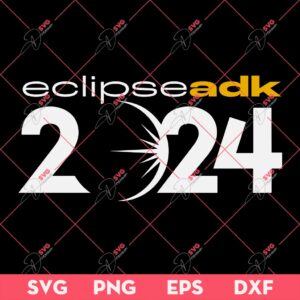 Total Solar Eclipse April 2024 SVG PNG, Solar Eclipse 24 SVG