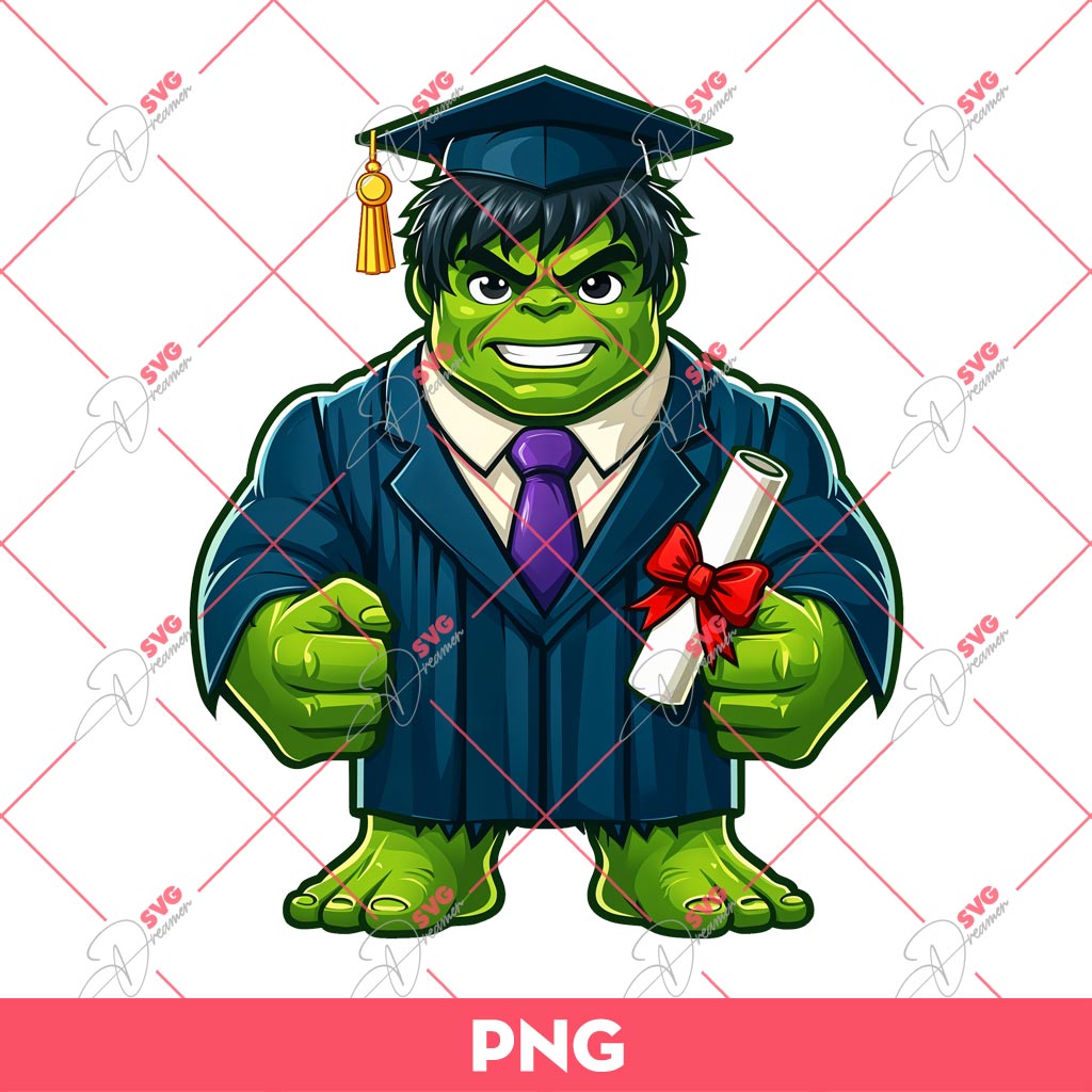 Cute Chibi Hulk Graduation 2024 PNG, Superhero Graduation PNG 2 Cute Chibi Hulk Graduation 2024 PNG, Superhero Graduation PNG