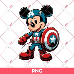 Mickey Captain America PNG, Captain America X Mickey Mouse PNG, Disney Superhero PNG 4 Mickey Captain America PNG, Captain America X Mickey Mouse PNG, Disney Superhero PNG