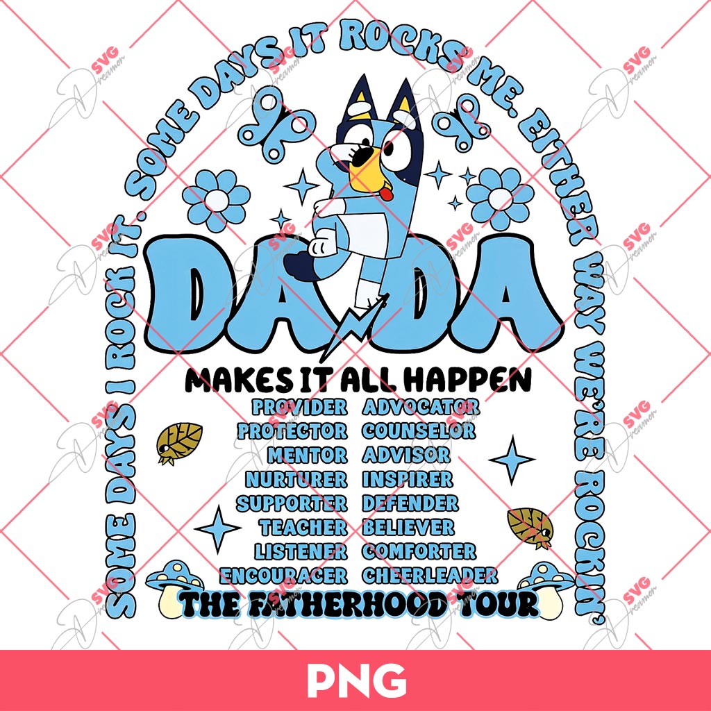 Bluey Fatherhood PNG, Bluey Dad PNG, Fathers Day Gift PNG 2 Bluey Fatherhood PNG, Bluey Dad PNG, Fathers Day Gift PNG