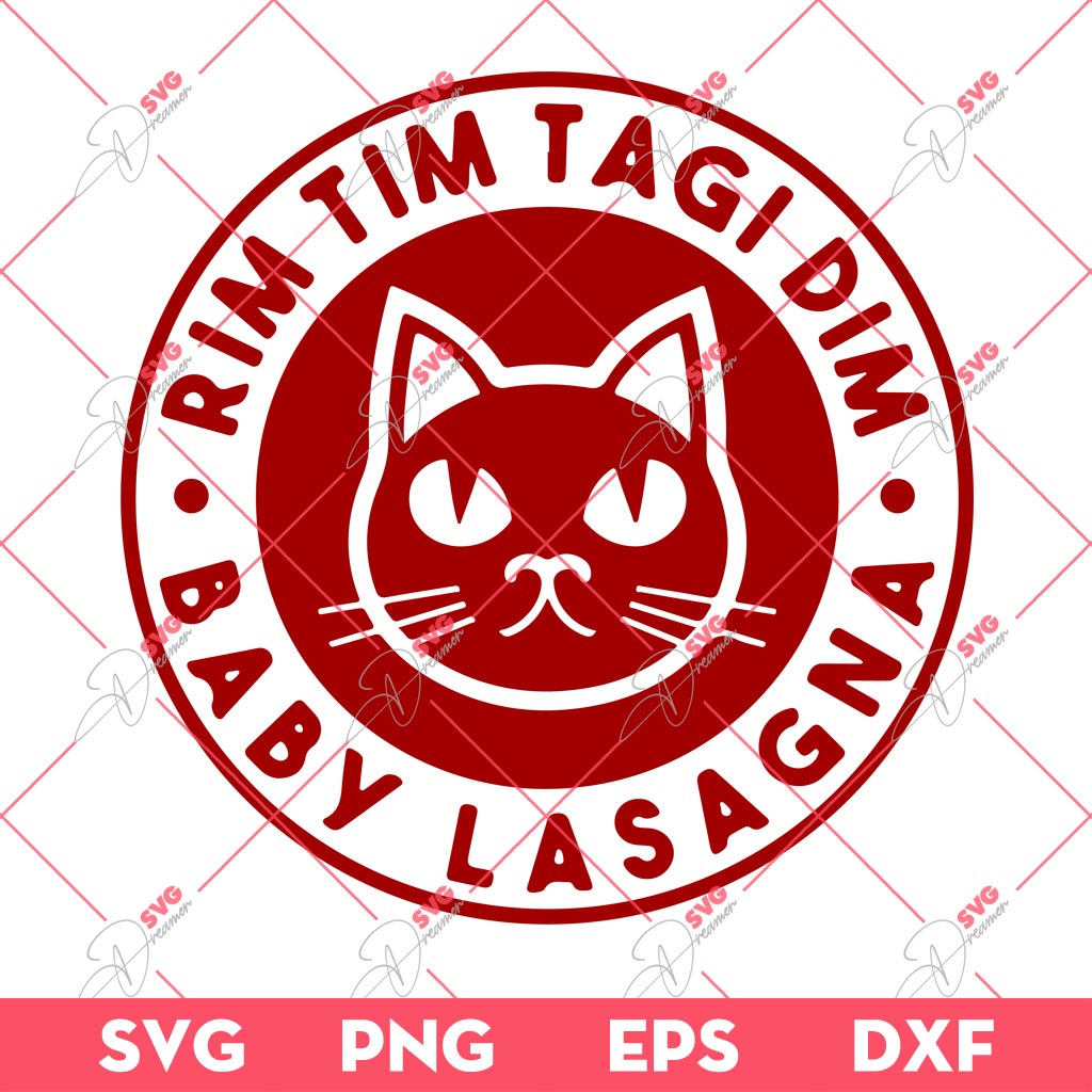 Baby Lasagna Rim Tim Tagi Dim SVG, Baby Lasagna Meow Cat Please Meow Back SVG 1 Baby Lasagna Rim Tim Tagi Dim SVG, Baby Lasagna Meow Cat Please Meow Back SVG