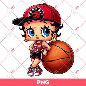 Bundle Cute Betty Boop PNG, Bundle Betty Boop Sport NBA MLB NFL (Over 50 Designs) 75 Betty Boop Toronto Raptors PNG, Cute Betty Boop Basketball PNG
